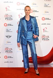 LONDON, ENGLAND - DECEMBER 01: Jessica Madsen attends "The Devil Wears Prada: The Musical" World Premiere at the Dominion Theatre on December 01, 2024 in London, England. (Photo by Jeff Spicer/Getty Images)